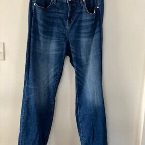 Jag Blue Jeans Straight Leg Size 20W